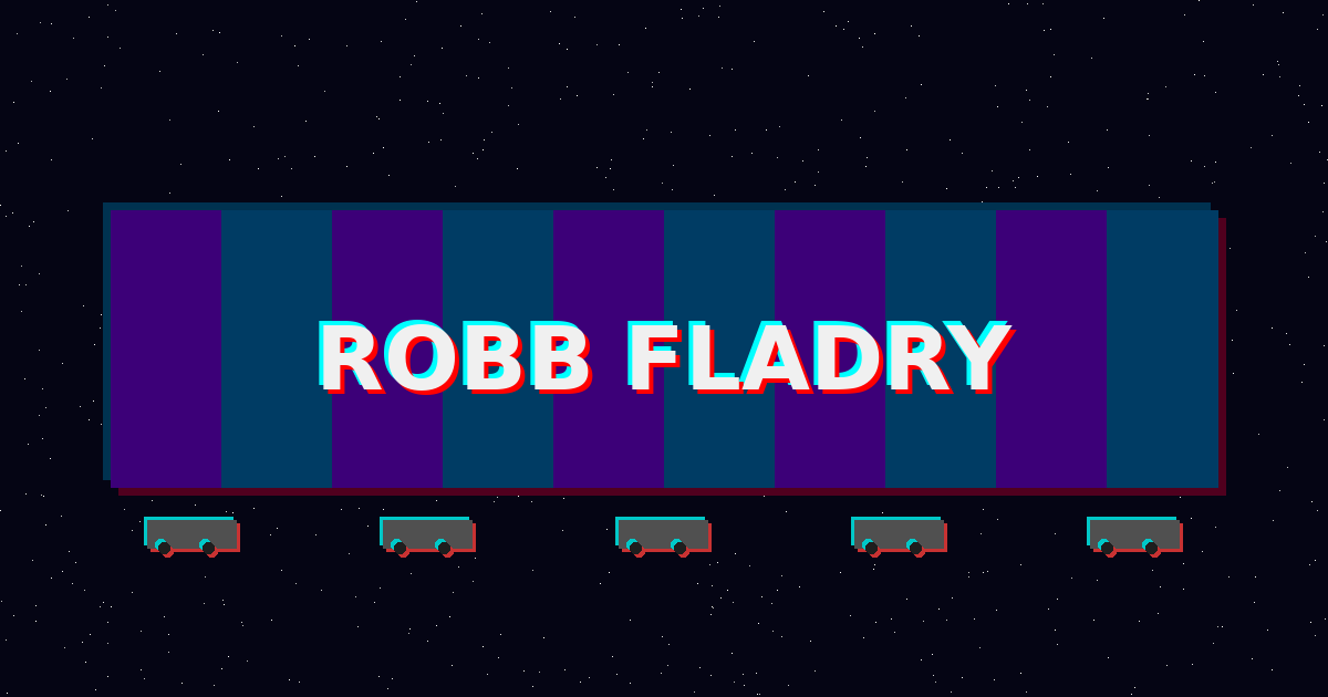 ROBB FLADRY — Drive‑In Poster